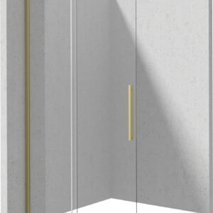 Mur de douche à l’italienne 140 cm - coulissante