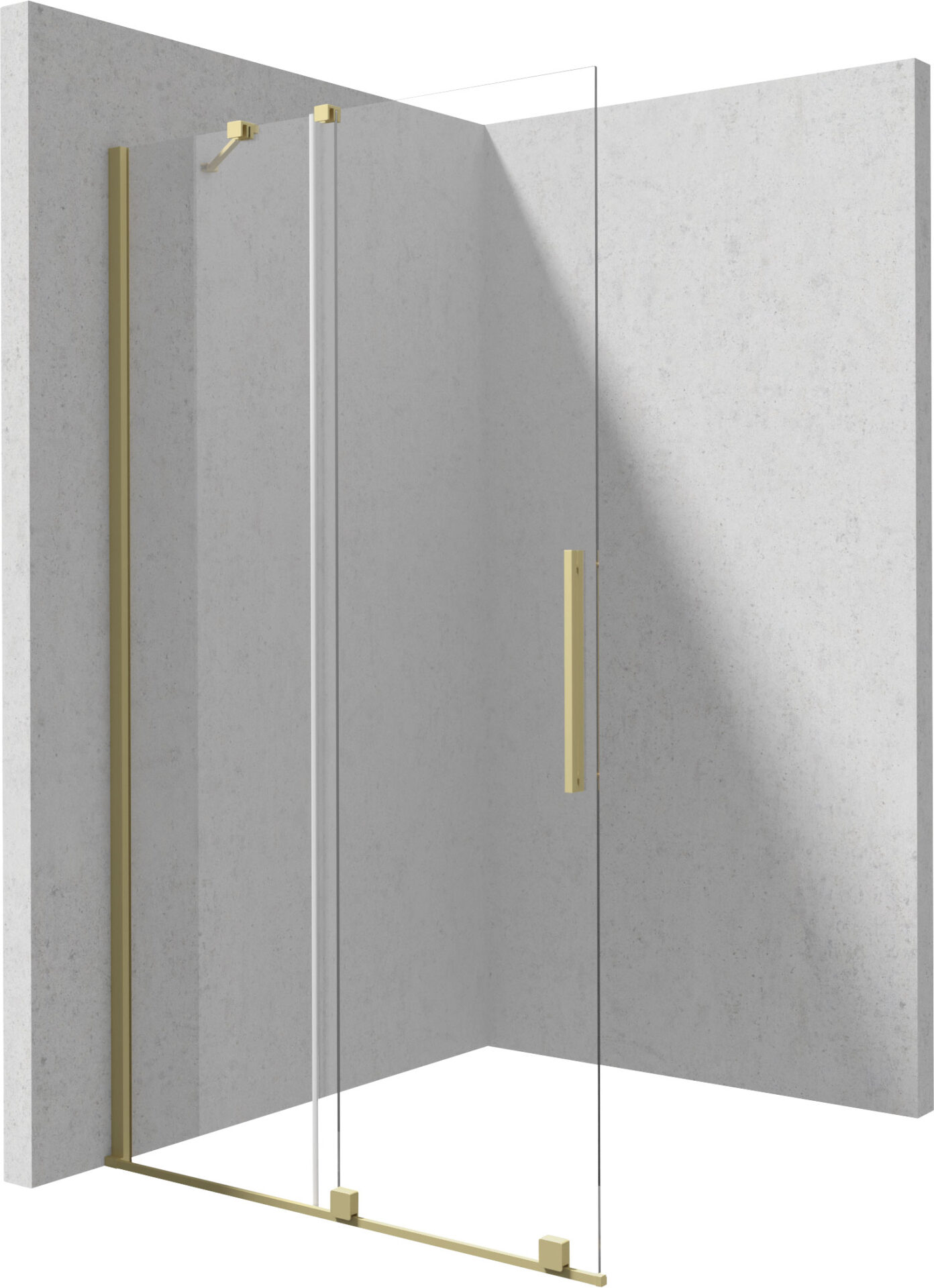 Mur de douche à l’italienne 140 cm - coulissante