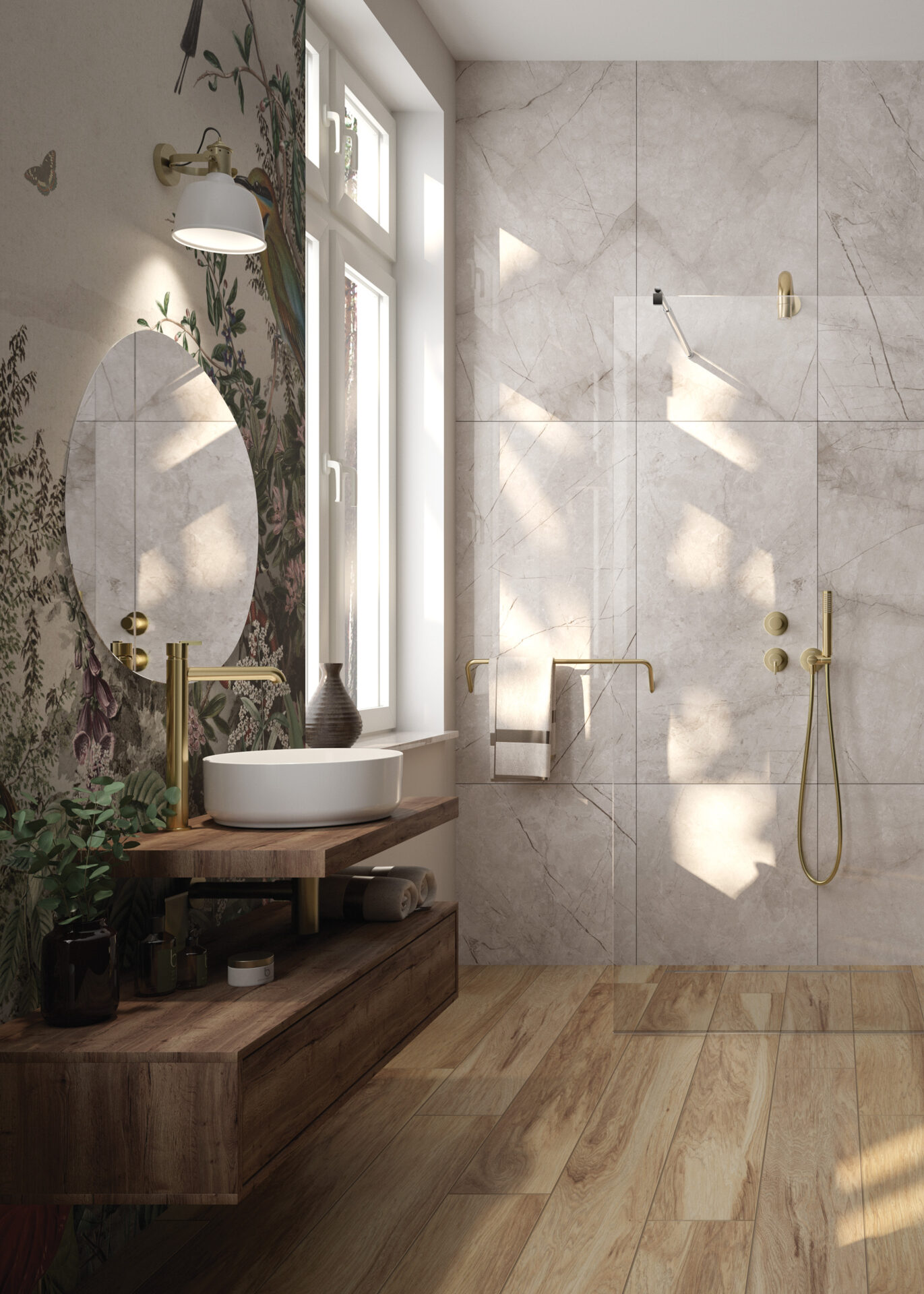 Miroir suspendu - asymétrique – Image 4