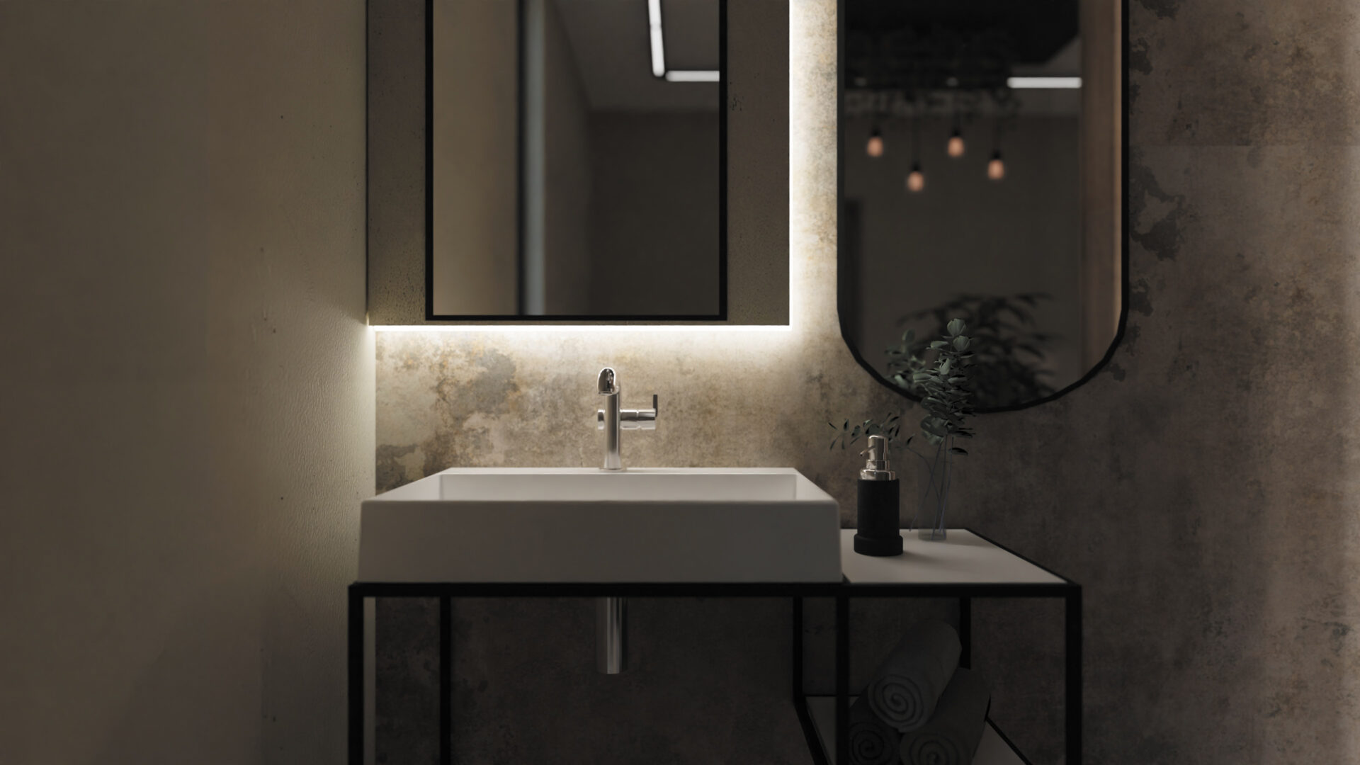 SILIA - Miroir, suspendu, dans un cadre – Image 4